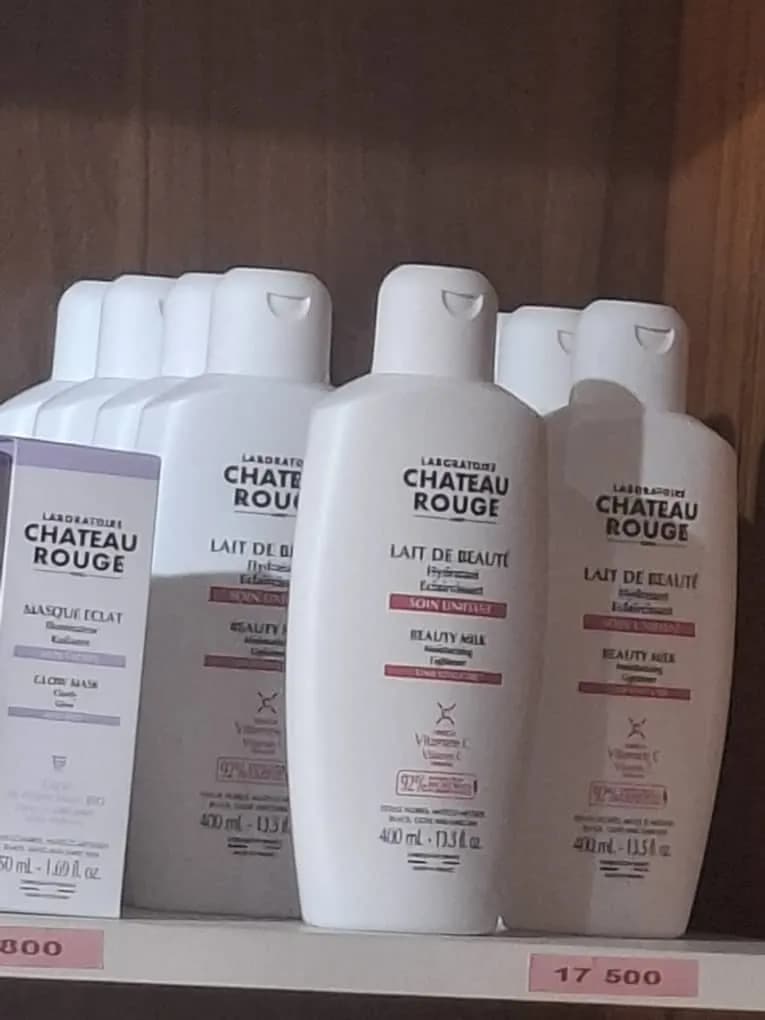 Le lait de beauté Château rouge  2