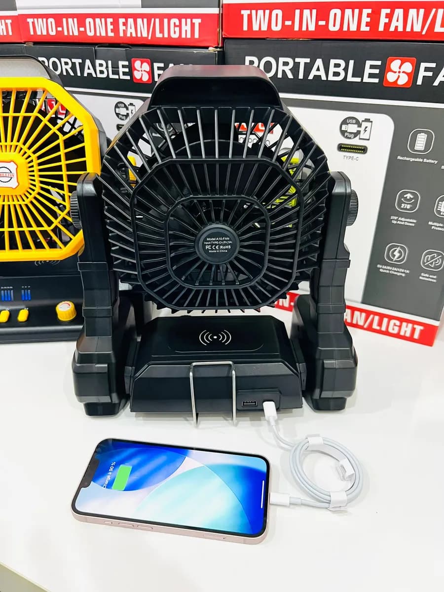  Ventilateur portable A10 multifonction   3