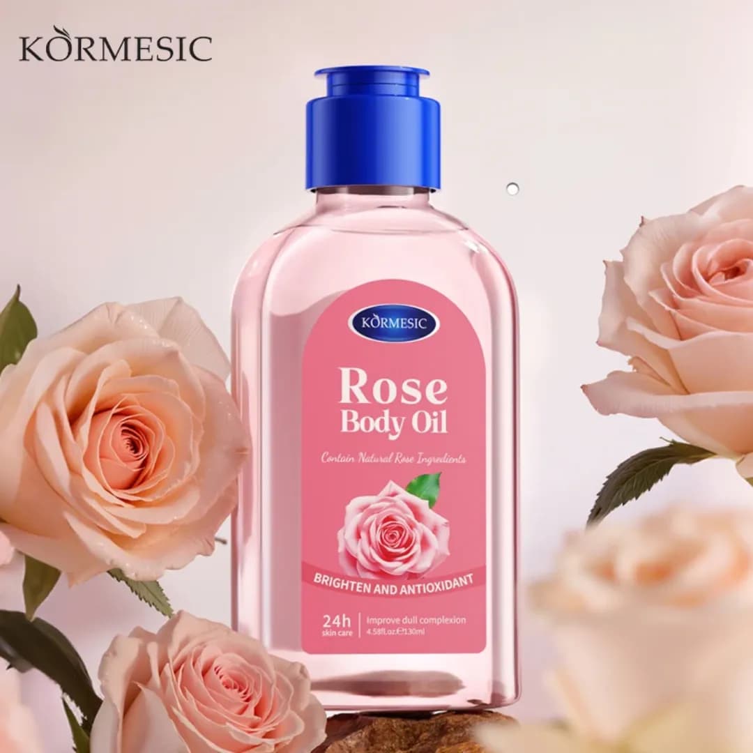 Rose body oil 