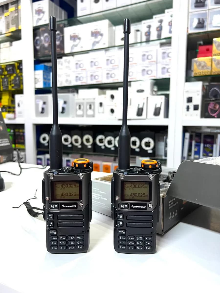 📡 Talkie-Walkie Professionnel QUANSHENG UV-K6 – 200 Canaux 4