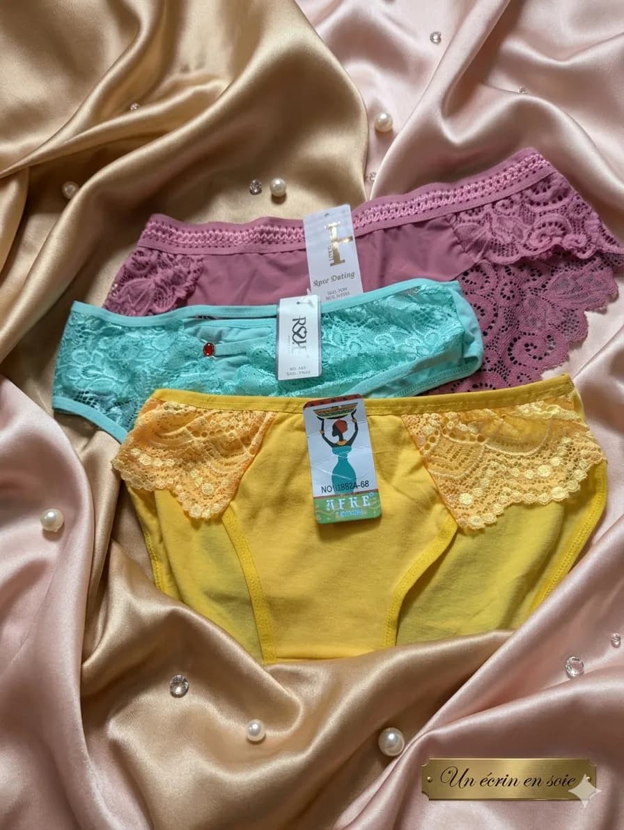 Promotion de Slips en coton  2