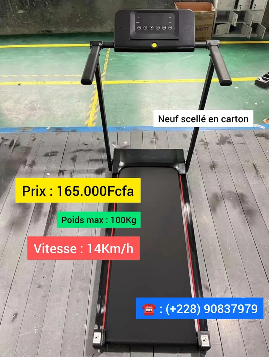 Tapis de course domestique 