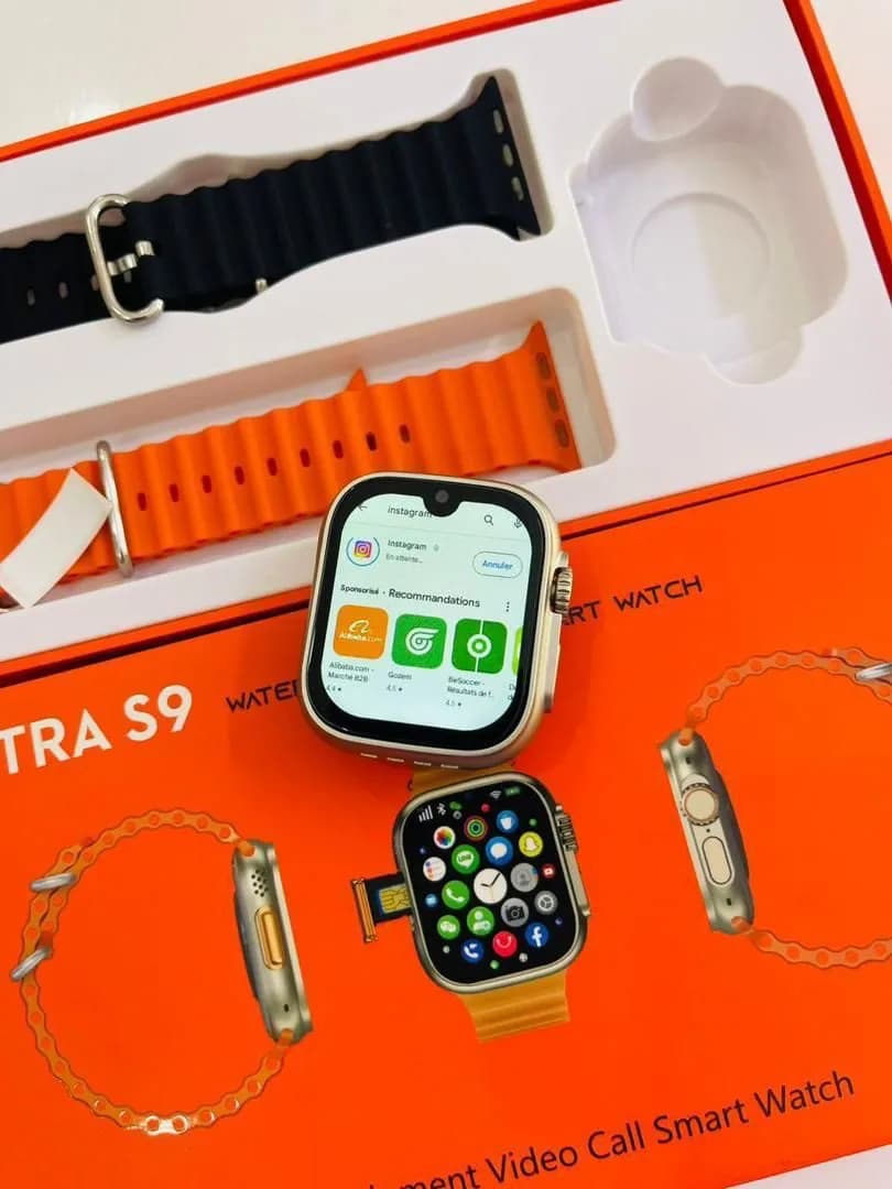ULTRA S9 SMART WATCH À SIM CARD  1