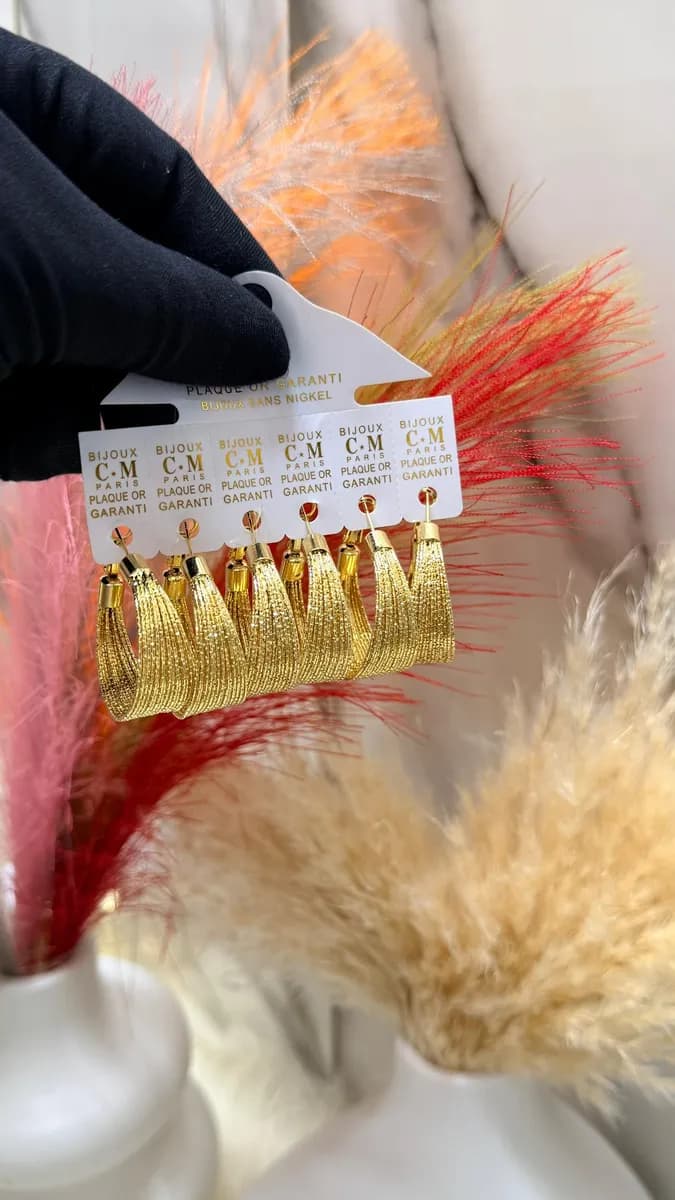   Arrivage des boucles imitation sunbelle   4