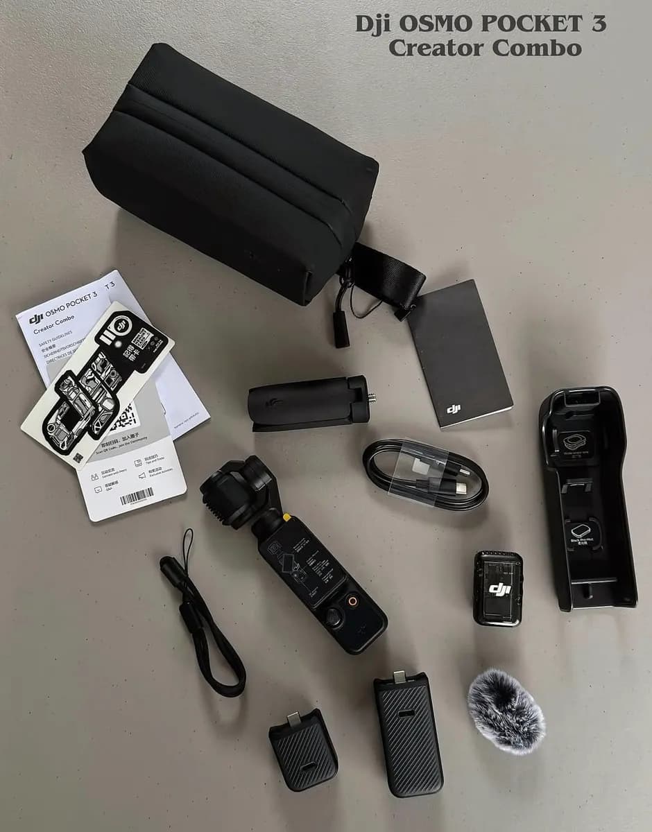 Dji OSMO Pocket 4 ( Créator Combo ) - Caméra de Poche  - 3