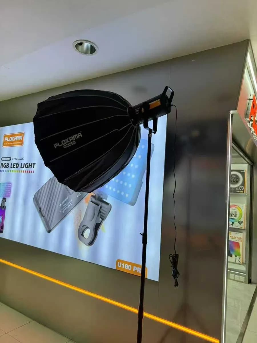 Projecteur +Softbox PLOKAMA 4