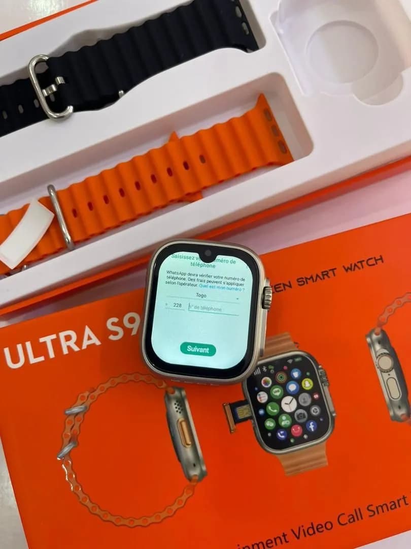 ULTRA S9 SMART WATCH À SIM CARD  3