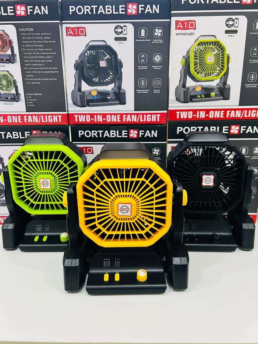  Ventilateur portable A10 multifonction   1