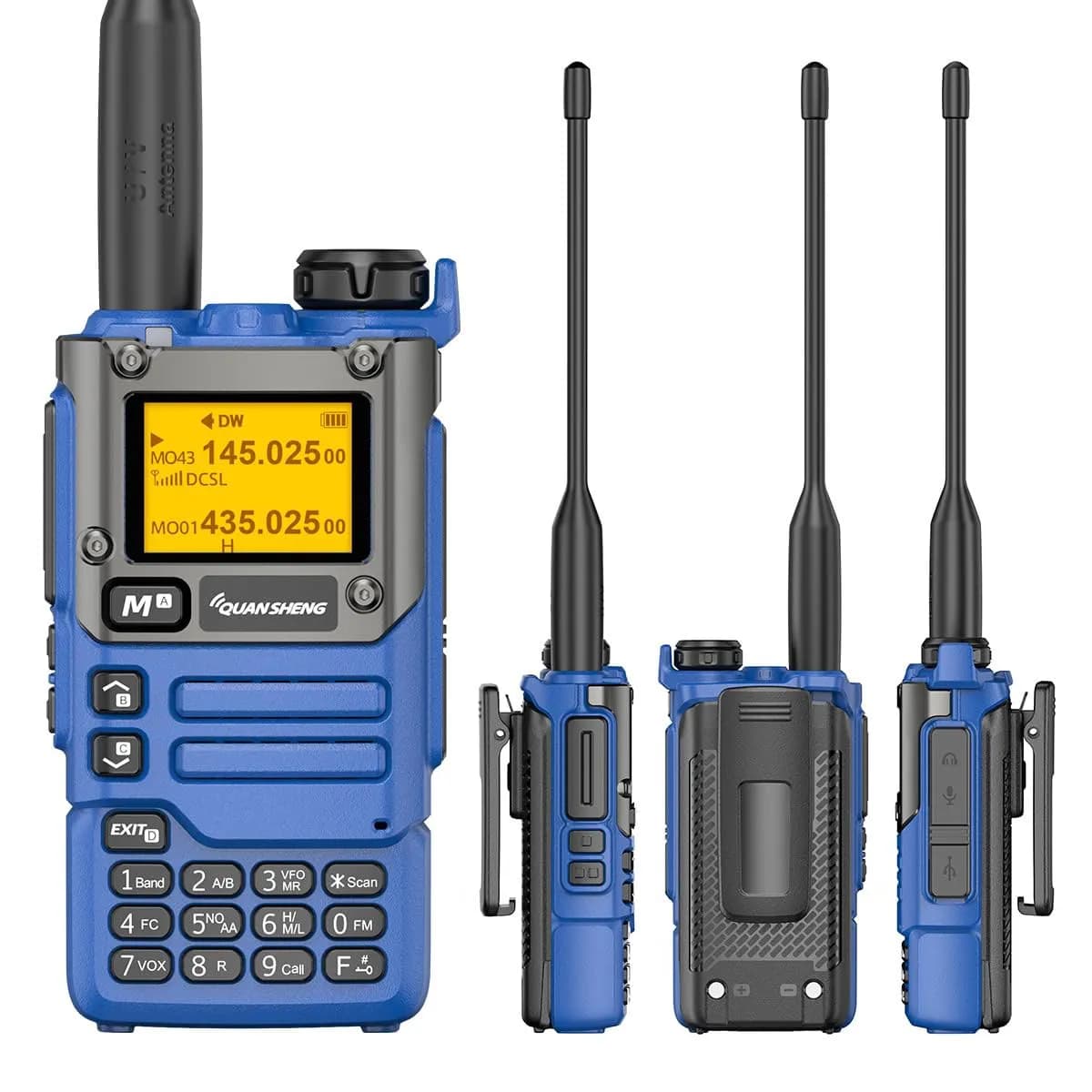📡 Talkie-Walkie Professionnel QUANSHENG UV-K6 – 200 Canaux 3