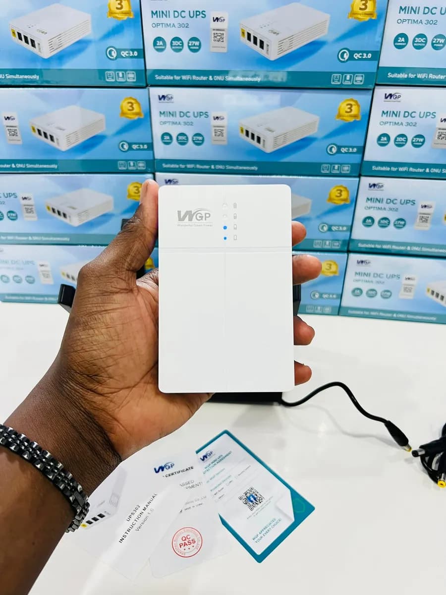 WGP Mini DC UPS POE05 – 30W 3