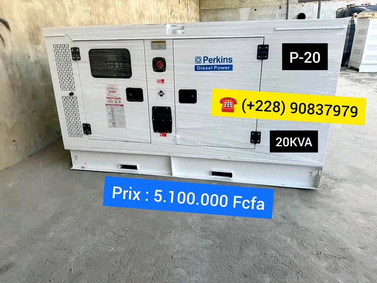Groupe électrogène diesel 20kva