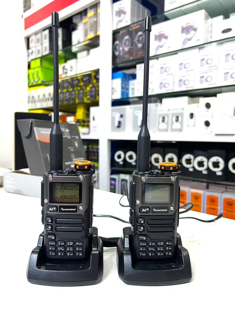 📡 Talkie-Walkie Professionnel QUANSHENG UV-K6 – 200 Canaux 1