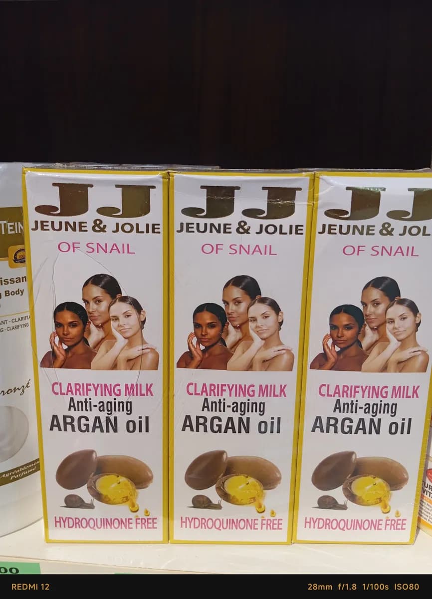Le lait de beauté J.J.Jeune et jolie.