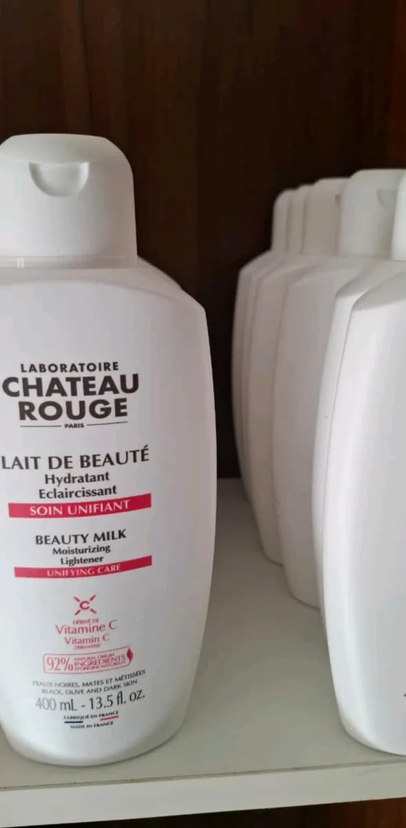 Le lait de beauté Château rouge